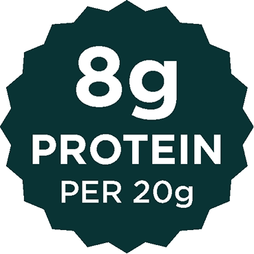 8
                                g protein per 20g